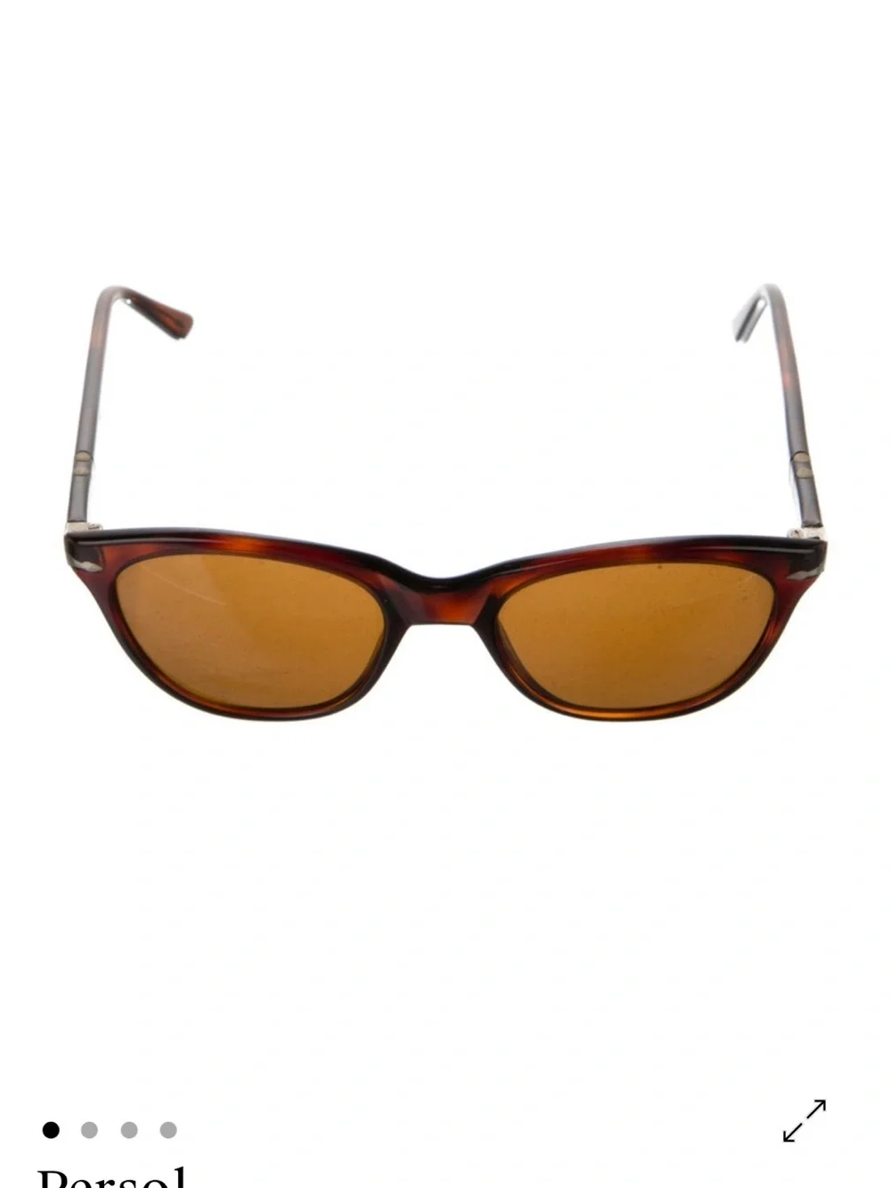 Persol Havana Tortoise Sunglasses w/ Brown Lenses – Made in Italy